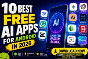 10 Best Free AI Apps for Android in 2026 You Should Download Right Now | Free Download