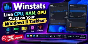 Free CPU, RAM & GPU Monitor for Windows Taskbar | Free Download